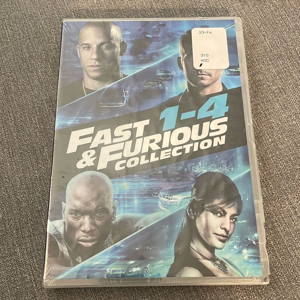 Fast & Furious 1-4 DVD Collection
